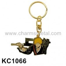 KC1066 - Figure With Enamel Metal Key Chain